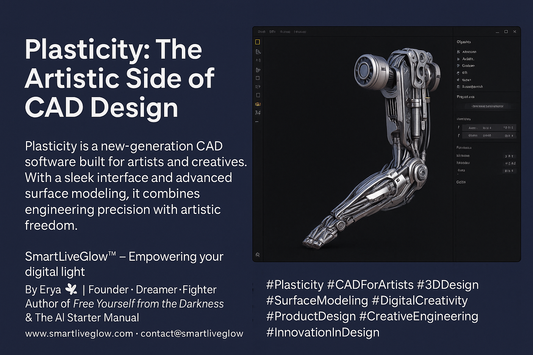 ✨ Plasticity: The Artistic Side of CAD Design