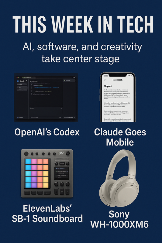 📰 Weekly Tech Pulse: AI Power, Creative Tools & Software Evolution
