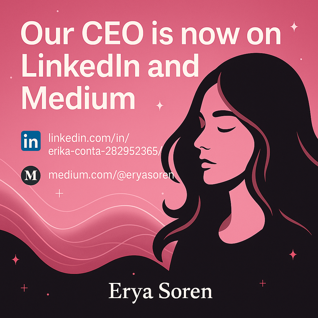 🌟 Our CEO Is Now on LinkedIn and Medium