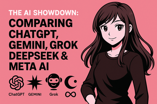 🧠 The AI Showdown: Comparing ChatGPT, Gemini, Grok, DeepSeek & Meta AI