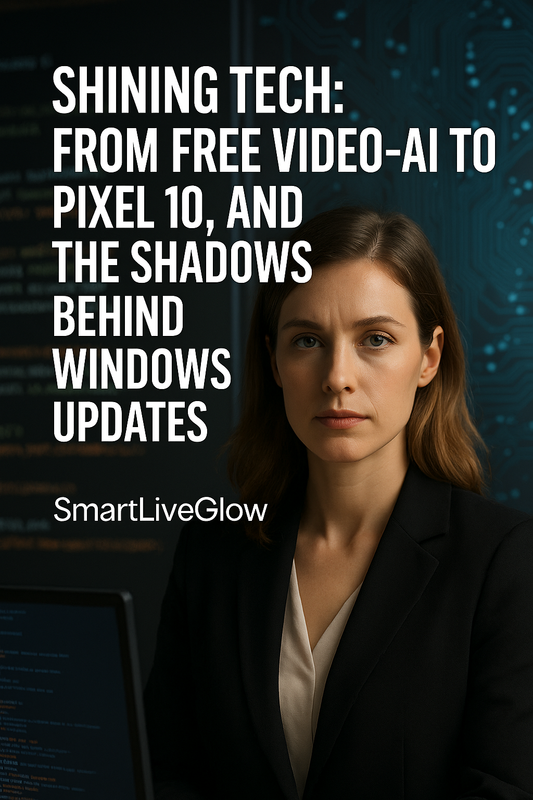 ✨ SmartLiveGlow Tech Pulse – Week of August 24, 2025