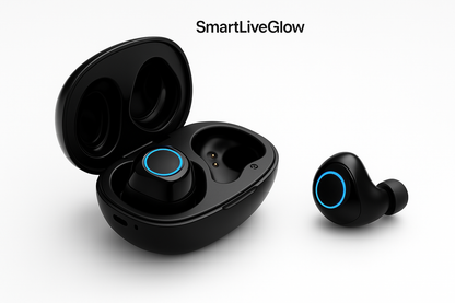 SmartLiveGlow™ Wireless Earbuds – Premium Sound & Comfort