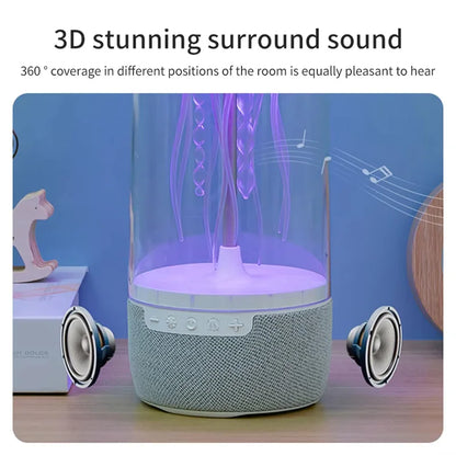 Transform Your Home with the K19 Jellyfish Lamp & Bluetooth Speaker: Light, Sound, and Style in One!