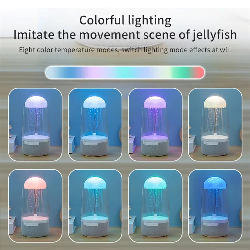 Transform Your Home with the K19 Jellyfish Lamp & Bluetooth Speaker: Light, Sound, and Style in One!