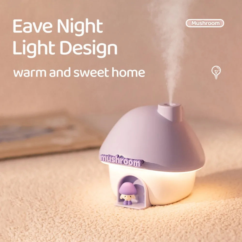 🌿 "Mushroom Mini Humidifier – Cute, Compact & Refreshing!" 🌿