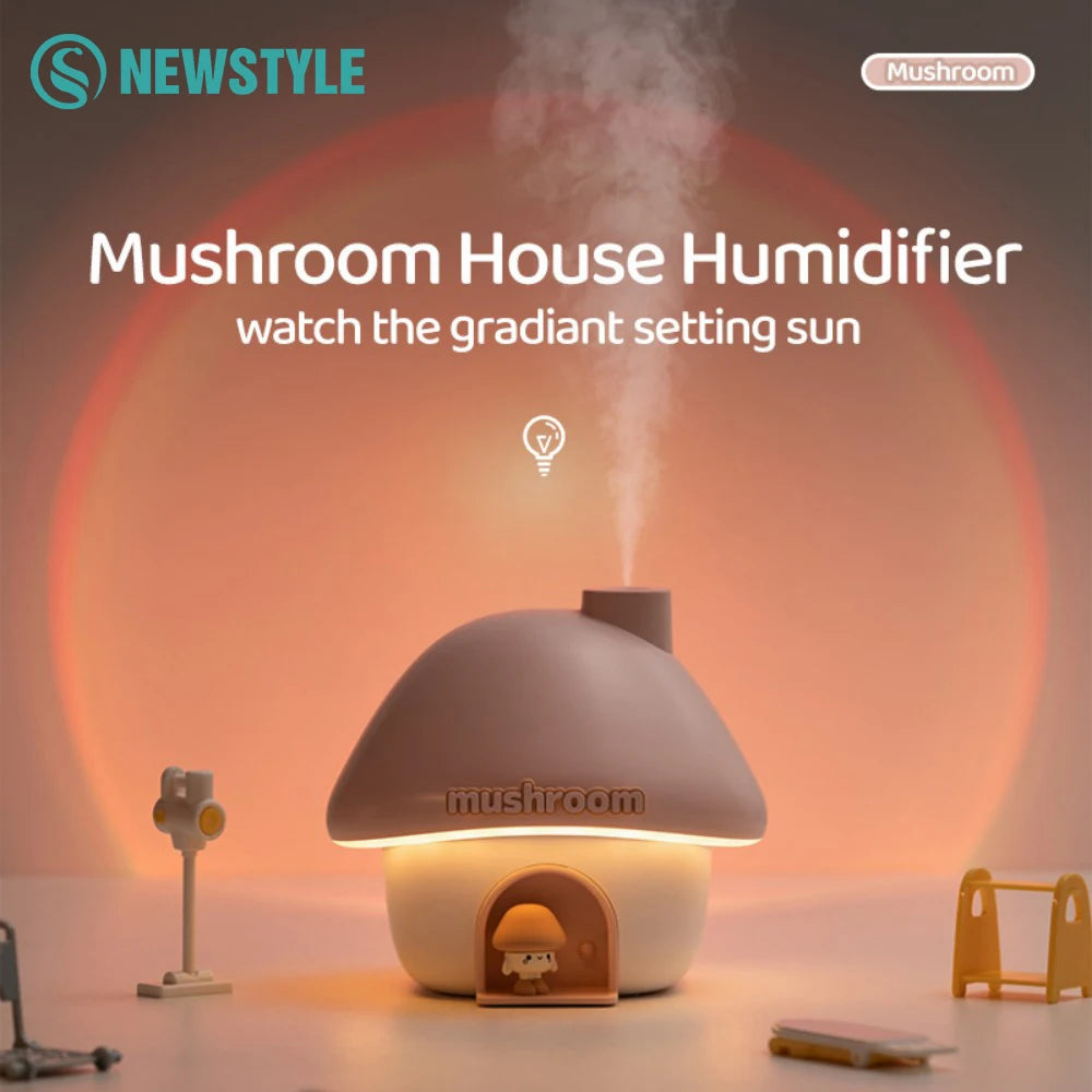 🌿 "Mushroom Mini Humidifier – Cute, Compact & Refreshing!" 🌿